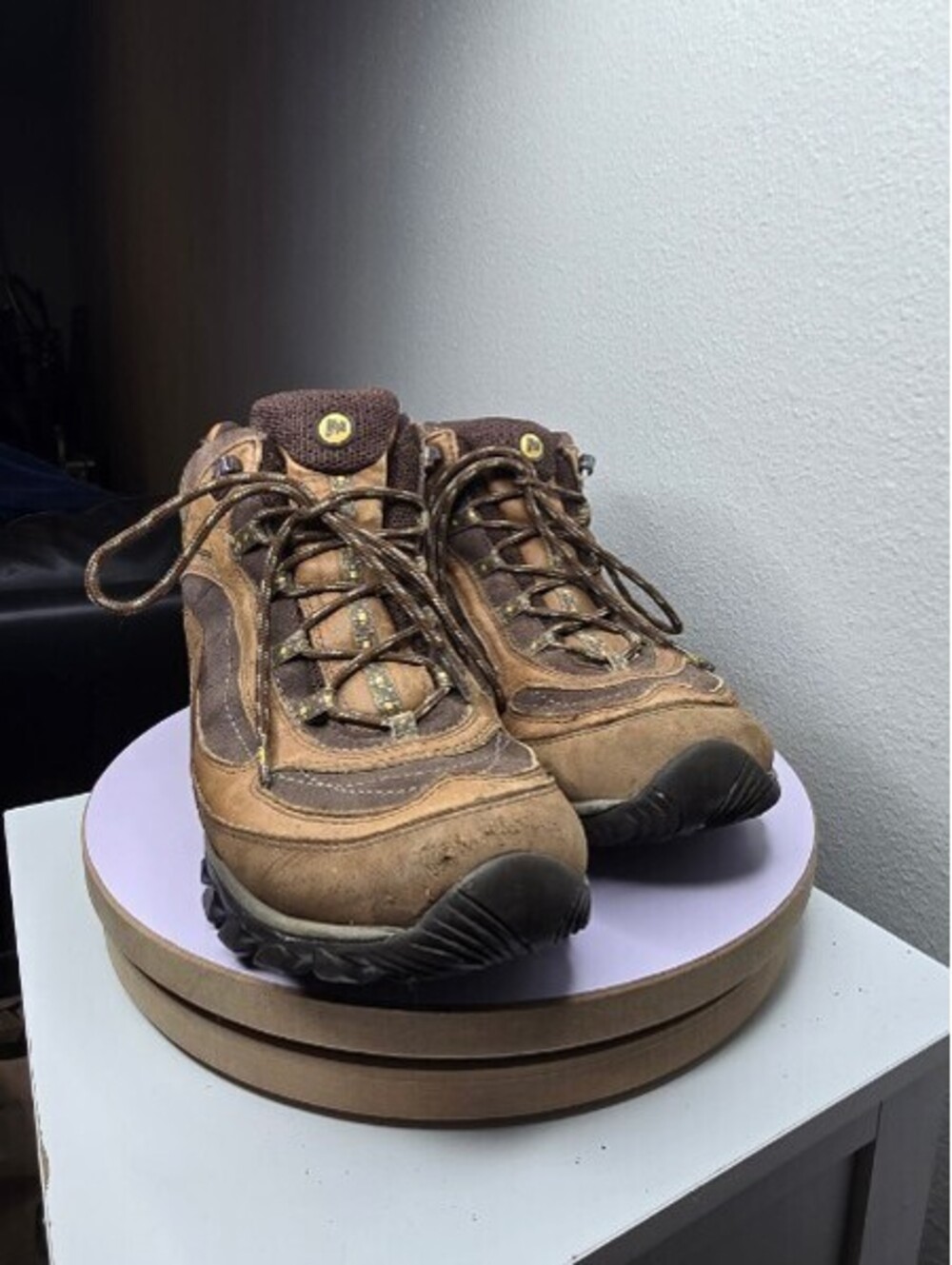 Merrell Siren Mid Waterproof Hiking Boots Women's Size 10 Brown Leather Vibram